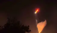 Fethiye'de gece yangınında tek hava gücü yerli helikopter oldu: Nefes 2,5 ton suyla alevleri denizden kesti