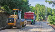 Osmangazi'de ulaşım seferberliği: 15 kilometrelik güzergahta yol genişletme ve yenileme çalışması