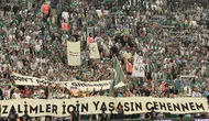 Bursaspor tribünlerinden Kızılyıldız'a Srebrenitsa yanıtı