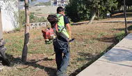 Hatay'da okul bahçeleri yeni eğitim dönemine belediye dokunuşuyla hazırlanıyor