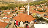 Başören Köyü'nde imece usulü tamamlanan cami dualarla kapılarını açtı