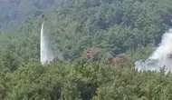 Kozan'da kontrol altına alınan ormanlık alanda alevler yeniden yükseldi