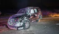 Arkadaşının otomobilini izinsiz kaçıran alkollü sürücü takla attı