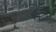 Boğazlıyan'da şiddetli dolu ve fırtına hayatı felç etti