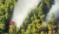 Manavgat Örenşehir'de ormanlık alanda yangın alarmı