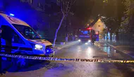 Bakırköy'de kentsel dönüşüm bekleyen metruk binada gece yangını