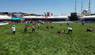 Kula Er Meydanı'nda Başpehlivanlık Feyzullah Aktürk'ün Oldu
