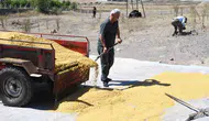 Yozgatlı çiftin 41 yıllık emeği: Odun ateşinde geleneksel bulgur üretimi