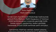 Şırnak'ta görev başında yaralanan polis memuru Melih Kaygusuz şehit düştü