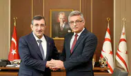 Cumhurbaşkanı Yardımcısı Cevdet Yılmaz Lefkoşa'da kritik temaslarda bulundu