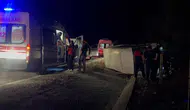 Erzincan'da bal taşıyan araç kaza yaptı: 3 kişi hastaneye kaldırıldı