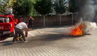 Muğla Aile ve Sosyal Hizmetler Müdürlüğü'nde yangın güvenliği için kritik tatbikat