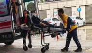 İnegöl'de trafik ışığı bekleyen araçlara arkadan çarptı: 2 yaralı