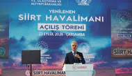 Siirt Havalimanı yenilenen yüzüyle kapasitesini 2,5 katına çıkardı
