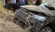 Yedisu'da kontrolden çıkan araç dereye yuvarlandı: 1 can kaybı