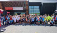 Bolu'da triatlon rüzgarı: 8 şehirden 155 sporcu sınırlarını zorladı