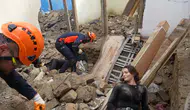 Kelkit'te 6,9'luk deprem senaryosu: 15 kişi enkazdan kurtarıldı