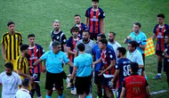 Düzce'de gergin final: Hakeme yabancı madde isabet edince maç yarıda kaldı