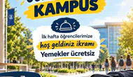 Ondokuz Mayıs Üniversitesi'nden öğrencilere akademik yıl başlangıcında ücretsiz yemek desteği