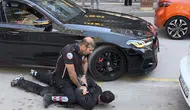 Gazi Caddesi'nde şüpheli hareketler: Havalı tabancayla yakalandı, kaçarken kıskıvrak yakalandı