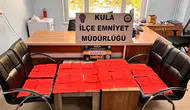 Kula'da durdurulan araçtan 65 bin içimlik zehir çıktı: Bir tutuklama