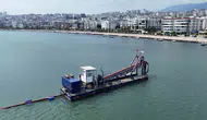 Kurupelit Yat Limanı’nda dip temizliği: Koku ve yosun sorununa kalıcı neşter