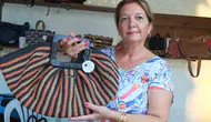 Pandemide hobi olarak başladı şimdi el emeği çantalarıyla pazarda yerini alıyor