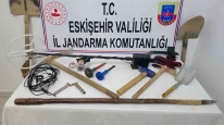 Sivrihisar’da Kaçak Kazı Operasyonu'nda 3 Kişi Suçüstü Yakalandı