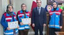 Bilecik’te “Vefa Projesi” ekibine teşekkür belgesi