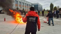 Eskişehir’de Fabrikada Afet ve Yangın Tatbikatı