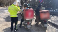 Ana Arterler ve Yaya Bölgelerinde Motosiklet Denetimi: 50 Sürücüye Ceza
