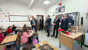 Hisarcıklı miniklerin mektupları protokolü sınıfa taşıdı