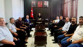 Araban’ın tarımsal gücü yeni kaymakama anlatıldı: Bölgenin tahıl ambarı masaya yatırıldı