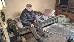 Eskişehir’de insanlık dramı: Çökmek üzere olan metruk evde bir başına yaşam mücadelesi!