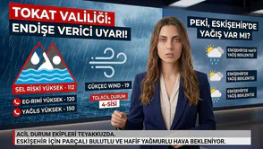 Tokat Valiliğinden Endişe Verici Uyarı! Peki, Eskişehir’de Yağış Var mı?