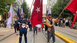 Nasreddin Hoca Festivali'nde Kortej Yürüyüşü Renkli Görüntüler Oluşturdu