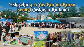 Eskişehir 4-6 Yaş Kur’an Kursu Şenliği Coşkuyla Kutlandı