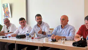YENİ Parti Eskişehir teşkilatı ilçe başkanlarıyla toplantı yaptı