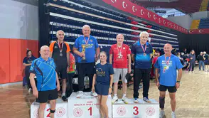 Söke Belediyespor'un deneyimli ismi Servet Aydın uluslararası arenada zirveye yerleşti