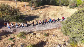 Muşlu doğaseverlerden 10 kilometrelik yürüyüşle çevre temizliği çağrısı