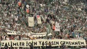 Bursaspor tribünlerinden Kızılyıldız'a Srebrenitsa yanıtı