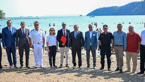 Phaselis Antik Kenti'nde deniz kirliliğine karşı 575 metrelik bariyer dönemi