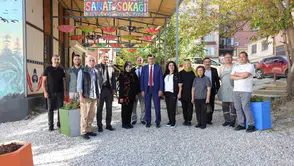 Kütahya'da Sanat Sokağı için geri sayım: Başkan Kahveci'den estetik dokunuş vurgusu