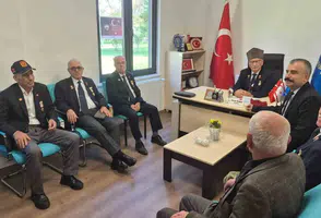 Eskişehir’de gazi derneklerine Gaziler Günü ziyareti