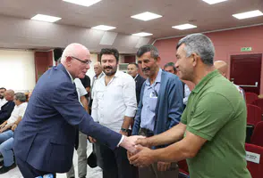 Başkan Kurt, Odunpazarı muhtarlarıyla bir araya geldi