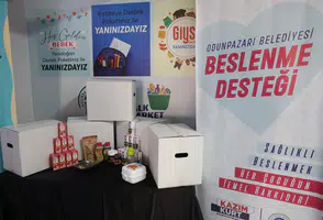 Odunpazarı Belediyesi'nden 200 öğrenciye beslenme desteği