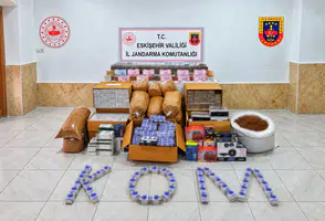 Eskişehir’de Kaçak Tütün Ürünü Operasyonu: 1 Milyon TL Ele Geçirildi