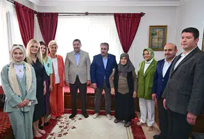 Eskişehir Protokolünden Mustafa Destici’ye Ziyaret