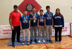 Eskişehir’de Yıldız Erkek Dart Müsabakaları Tamamlandı