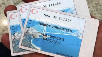 Yurt Dışına Çıkış Harç Puluna Son